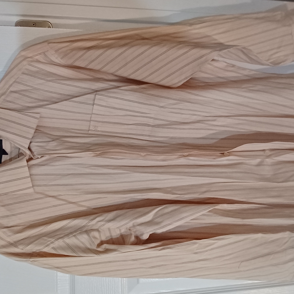 Men's Striped Cufflink Shirt